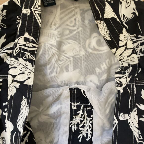 Polo Ralph Lauren Mens XL Hawaiian Hibiscus Floral Swim Trunks Vacation Beach - Picture 8 of 16